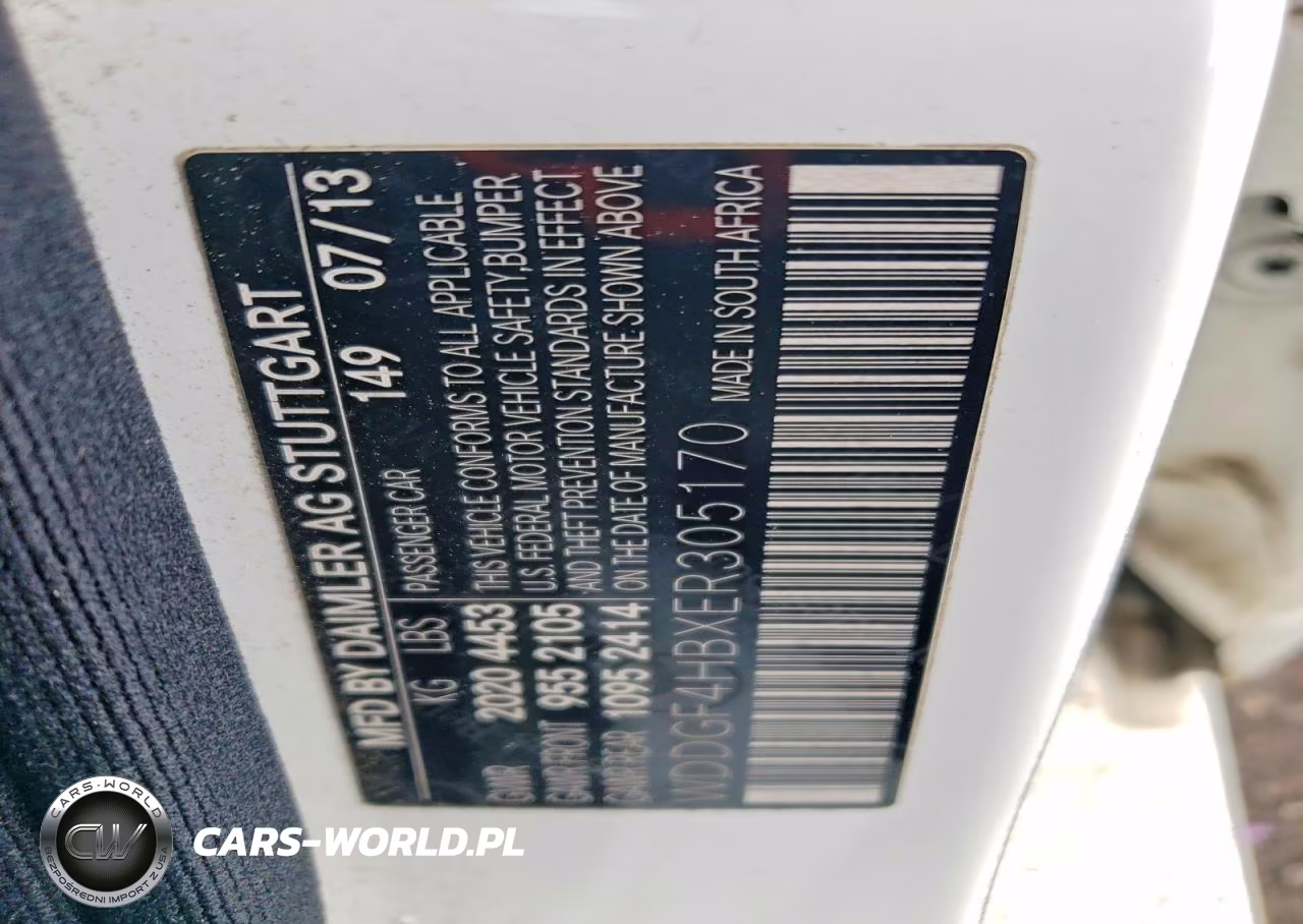 2014 Mercedes-Benz C 250 VIN:WDDGF4HBXER305170 - 12