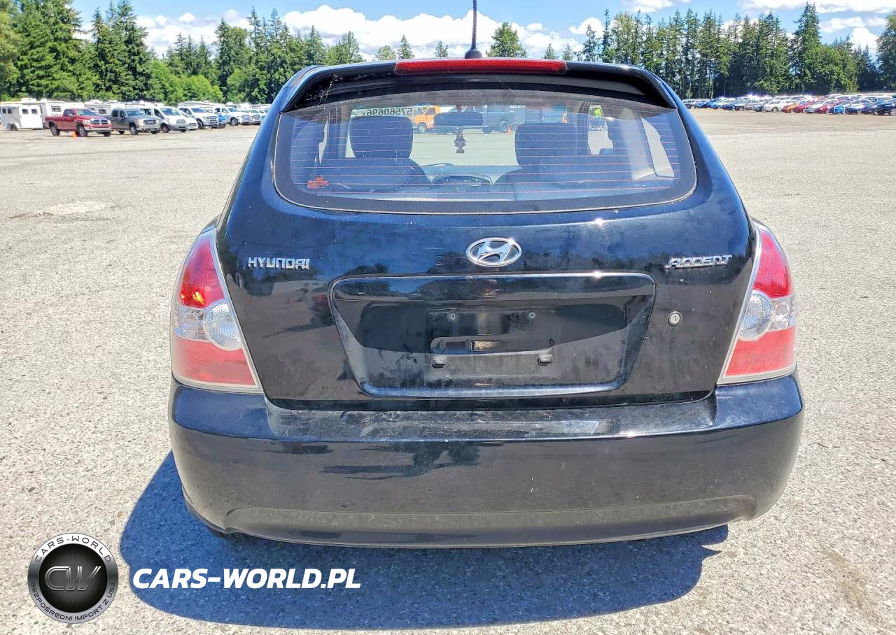 2009 Hyundai Accent Gs VIN:KMHCM36C49U116954 - 6
