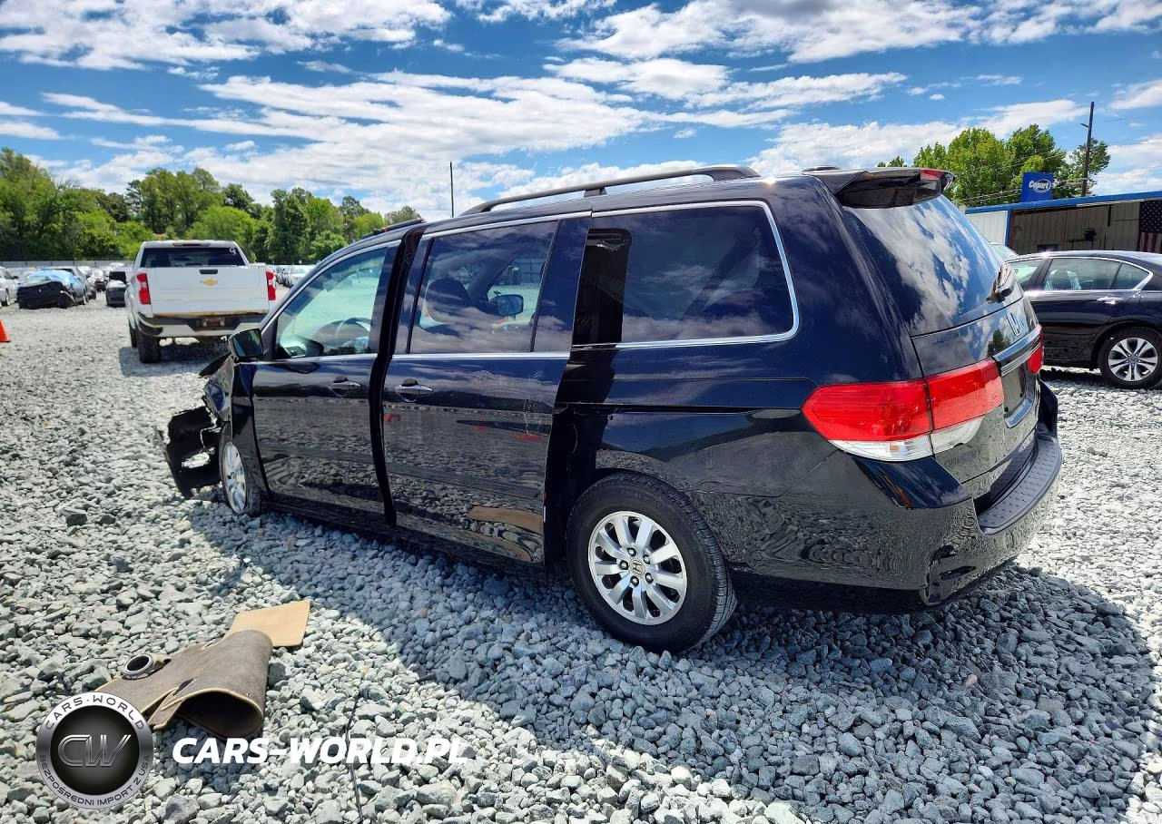 2008 Honda Odyssey Exl VIN:5FNRL38758B039570 - 2