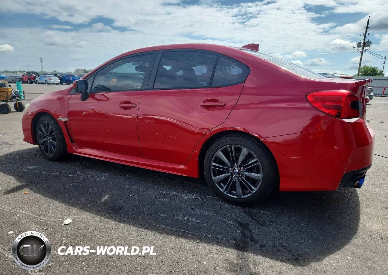 2016 Subaru Wrx VIN:JF1VA1B66G9808259 - 2
