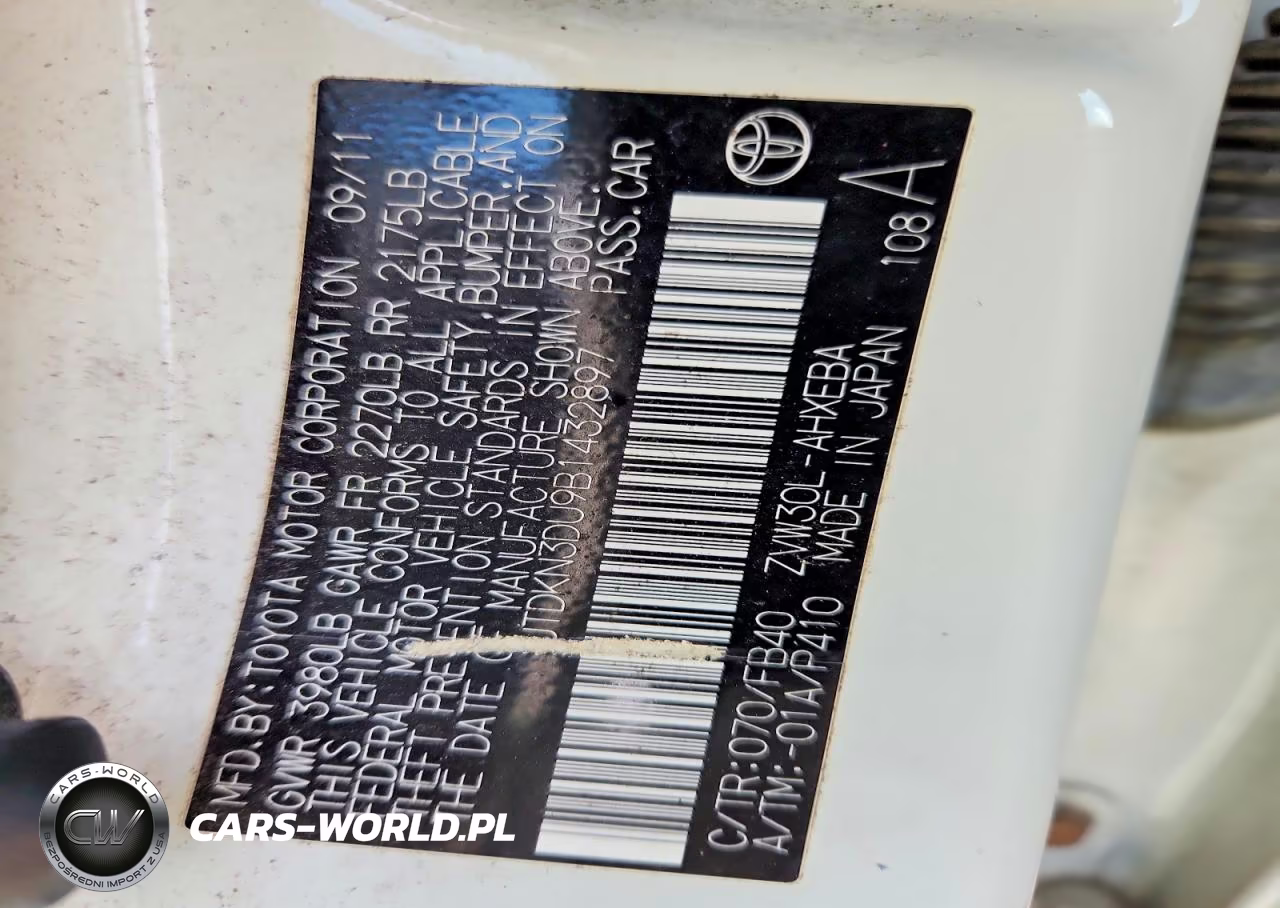 2011 Toyota Prius Three VIN:JTDKN3DU9B1432897 - 12