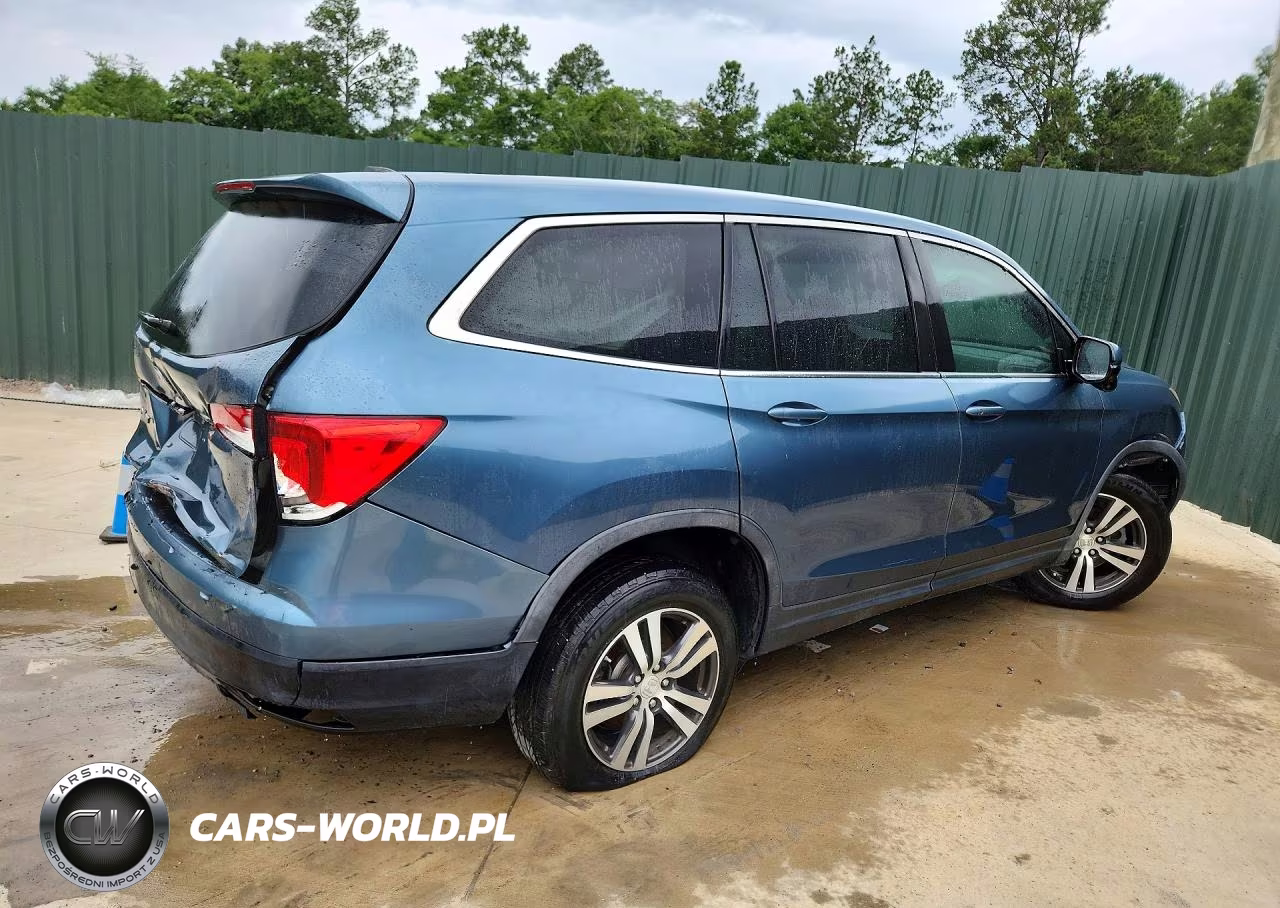 2018 Honda Pilot Ex VIN:5FNYF5H39JB032641 - 3