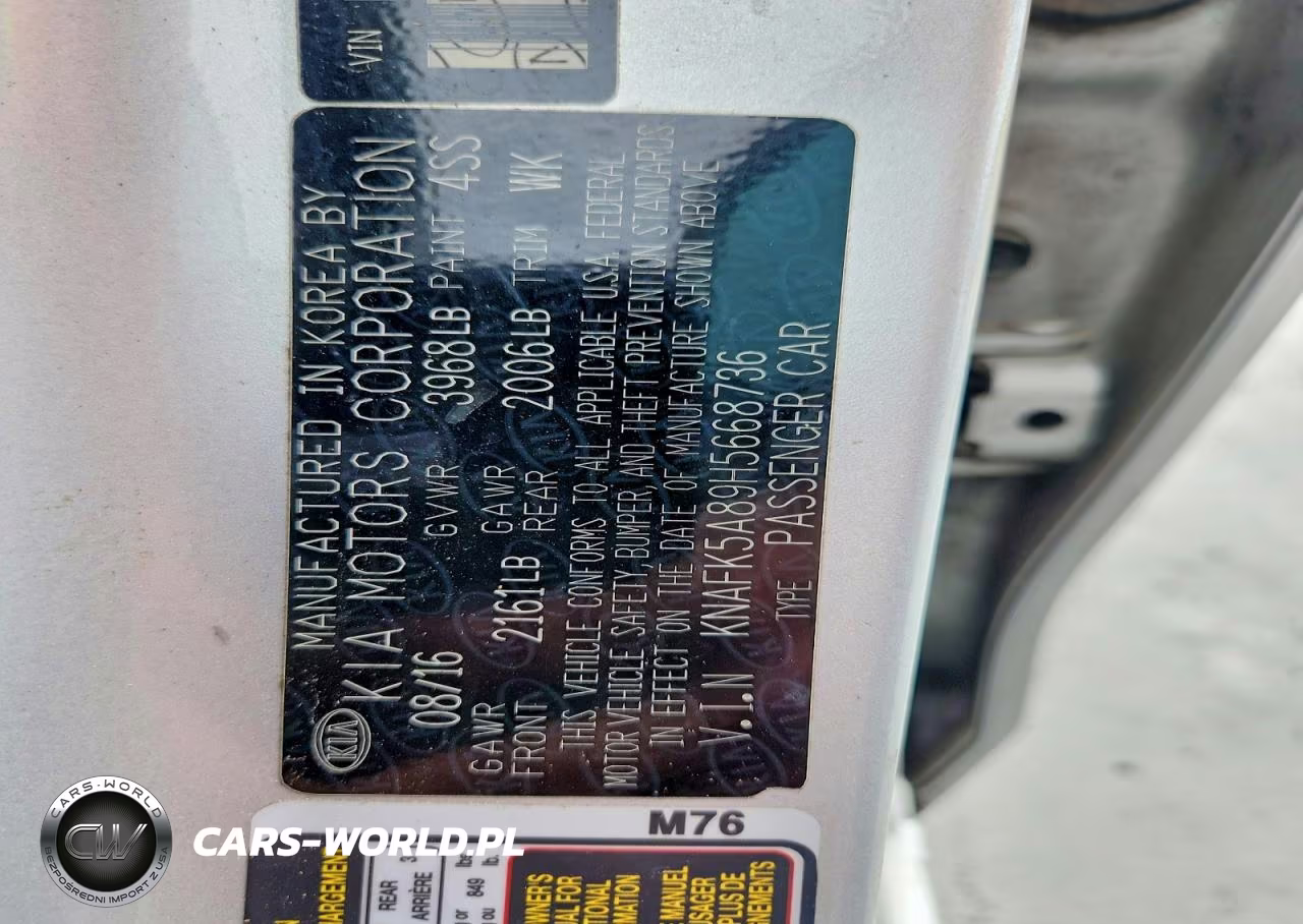 2017 Kia Forte Lx VIN:KNAFK5A89H5668736 - 13