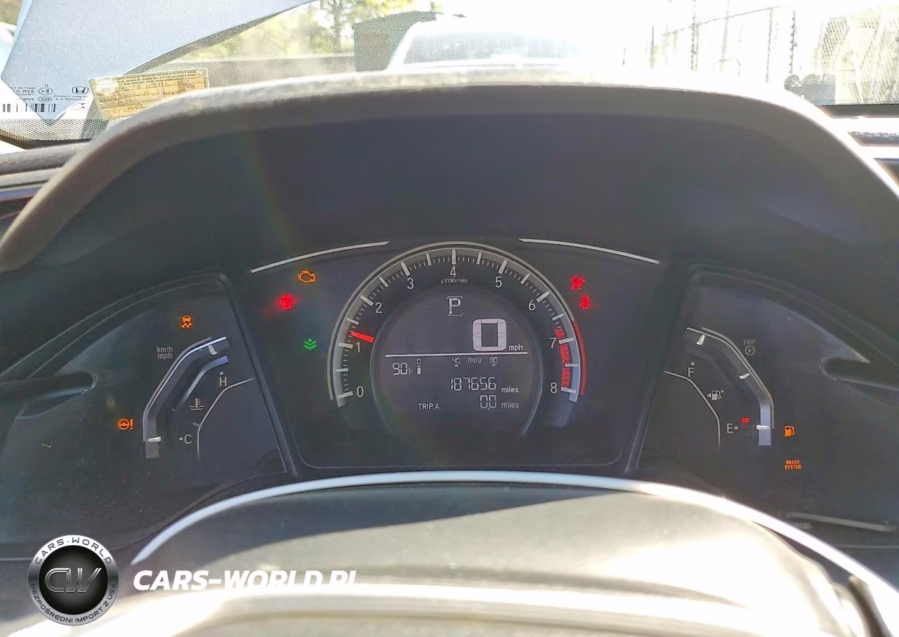 2017 Honda Civic Lx VIN:19XFC2F53HE220820 - 9