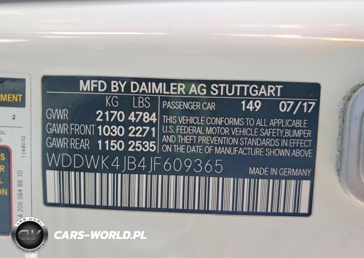 2018 Mercedes-Benz C 300 VIN:WDDWK4JB4JF609365 - 12