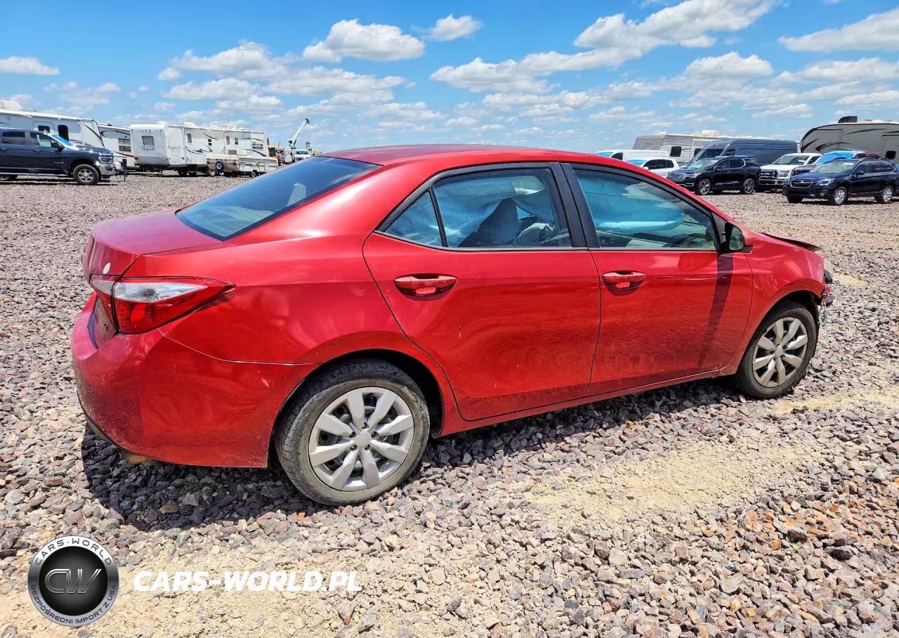 2014 Toyota Corolla Le VIN:5YFBURHE8EP146662 - 3