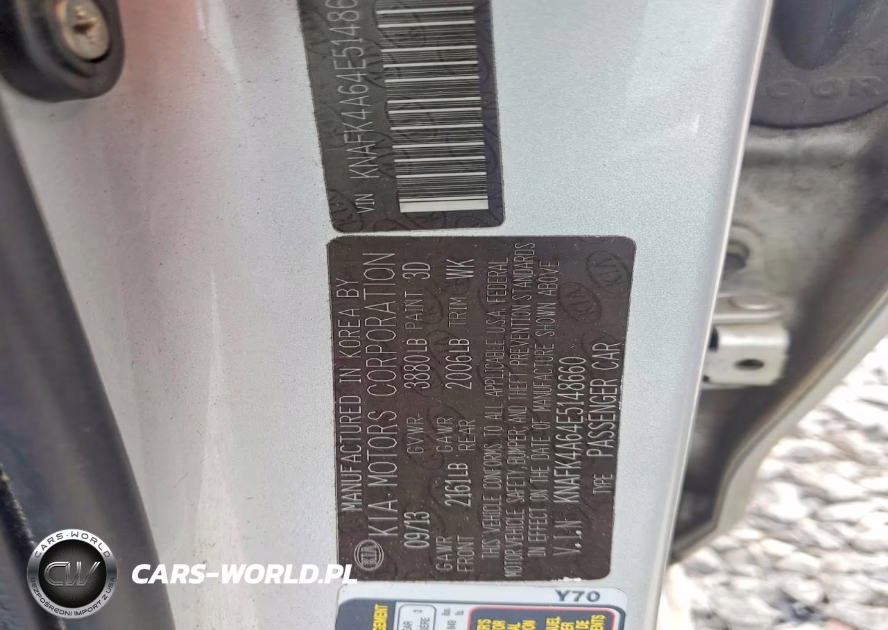 2014 Kia Forte Lx VIN:KNAFK4A64E5148660 - 12