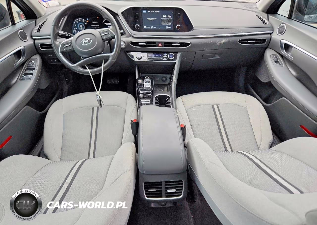 2021 Hyundai Sonata Sel VIN:5NPEF4JA1MH083711 - 8
