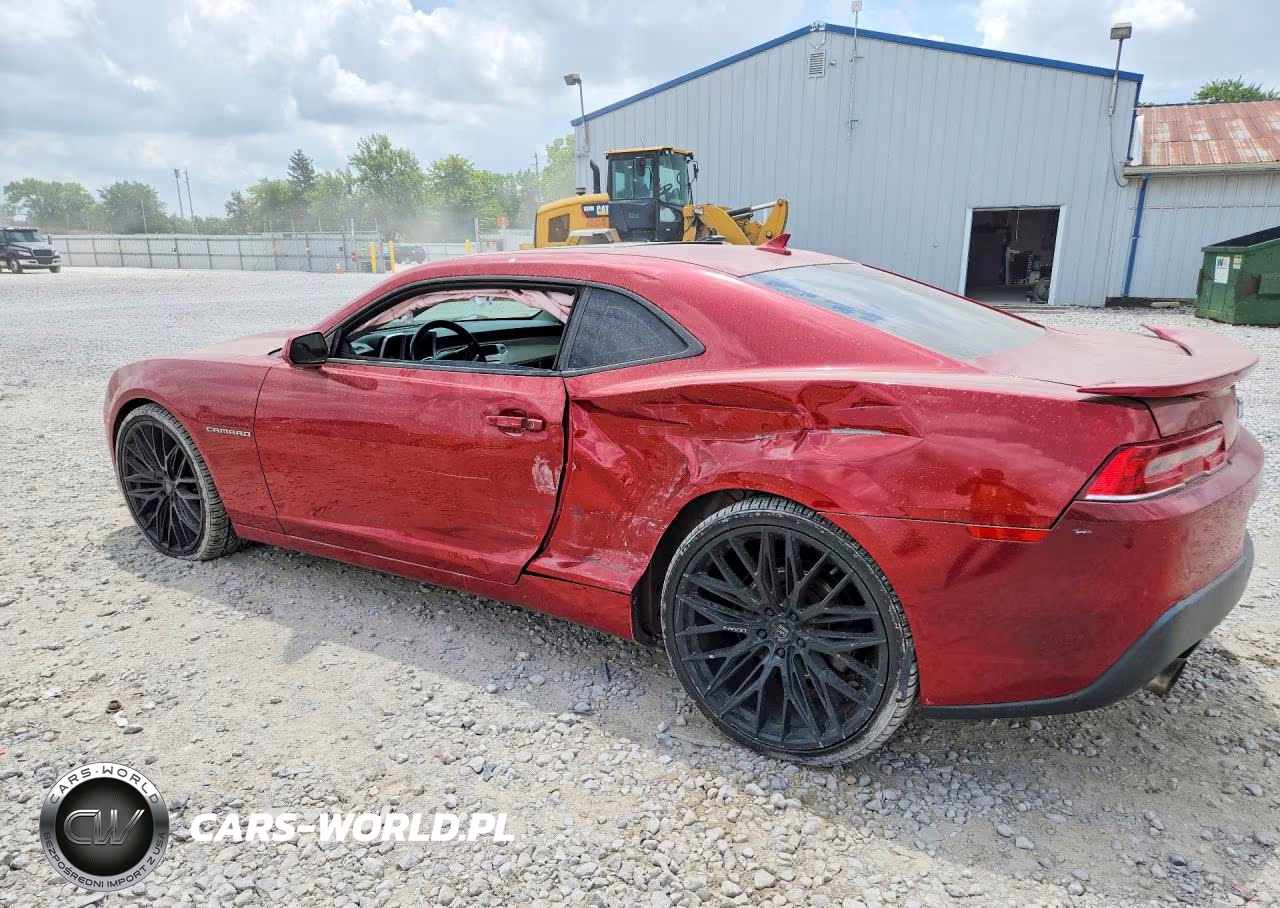2014 Chevrolet Camaro Lt VIN:2G1FC1E34E9217549 - 2