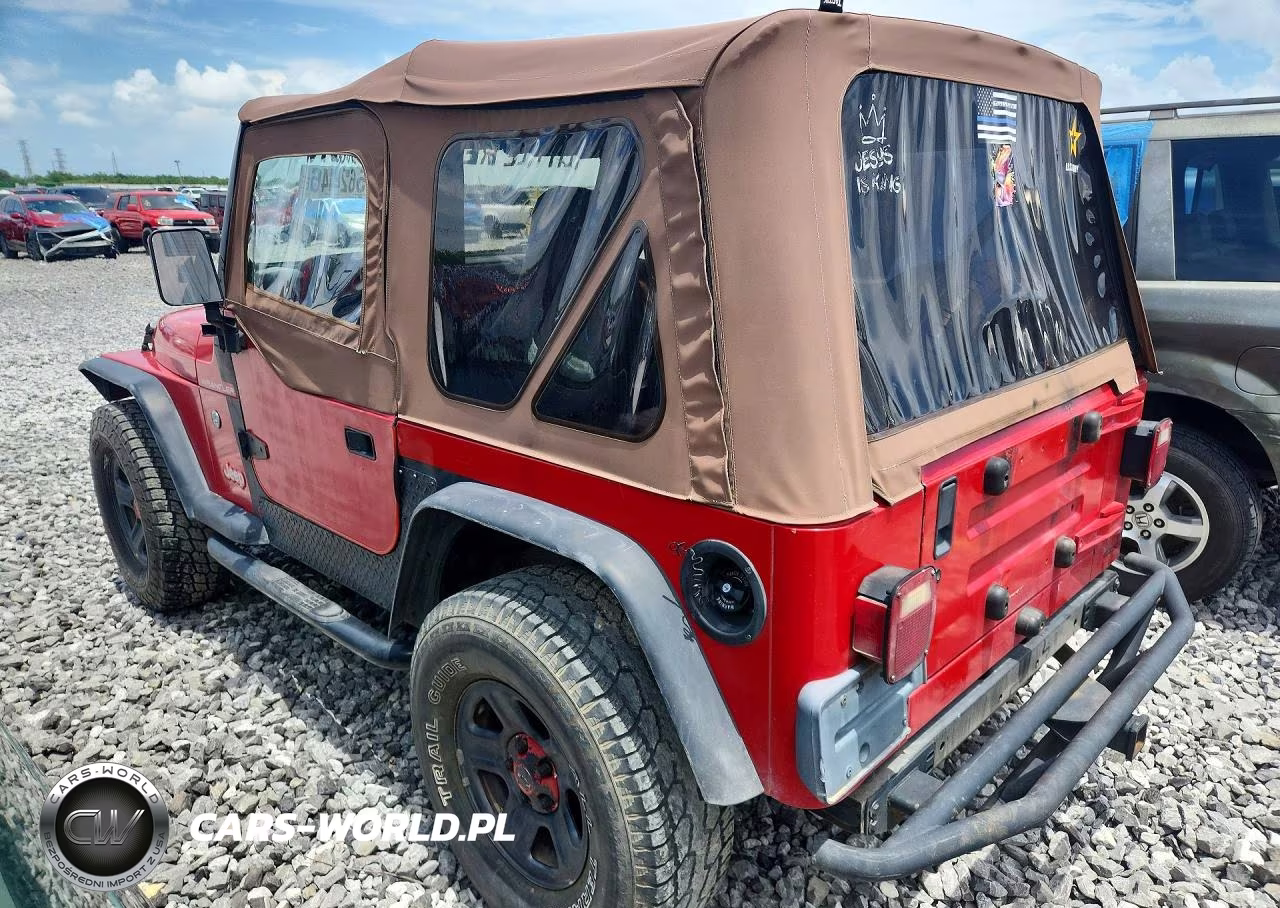1998 Jeep Wrangler - Tj Se VIN:1J4FY29P2WP764165 - 2