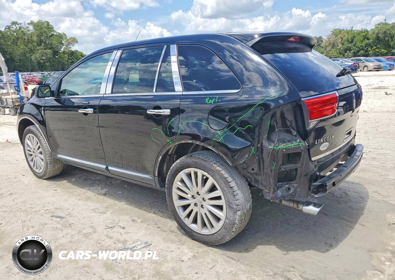 2012 Lincoln Mkx VIN:2LMDJ6JK1CBL05186 - 2