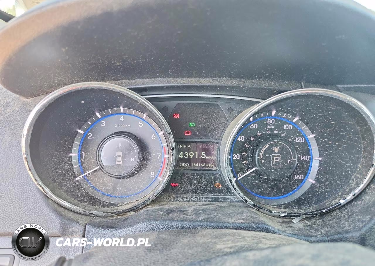 2014 Hyundai Sonata Gls VIN:5NPEB4AC6EH820531 - 9