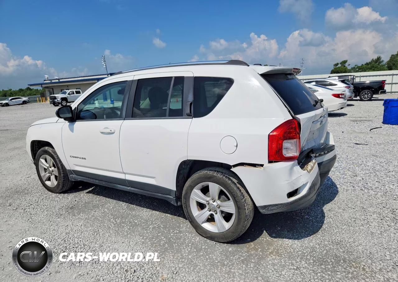2012 Jeep Compass Sport VIN:1C4NJCBB8CD639405 - 2