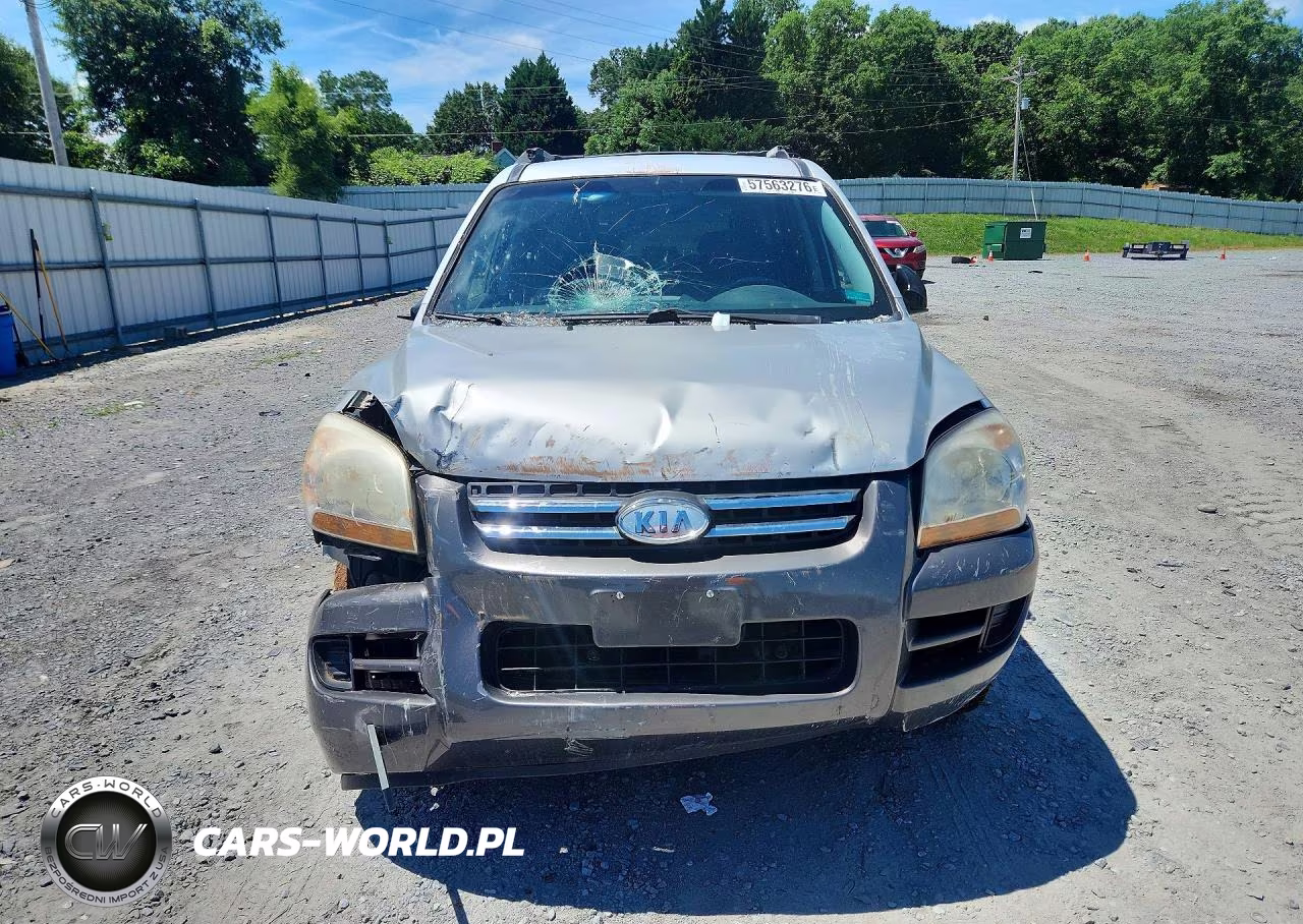 2007 Kia Sportage Lx VIN:KNDJF723777416924 - 5