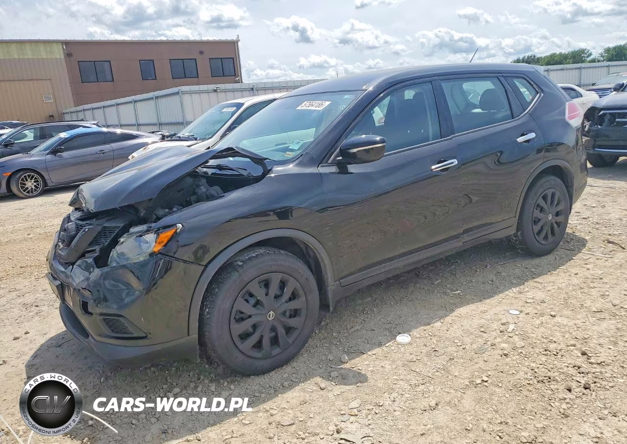 2014 Nissan Rogue S VIN:5N1AT2MT9EC761770 - 1