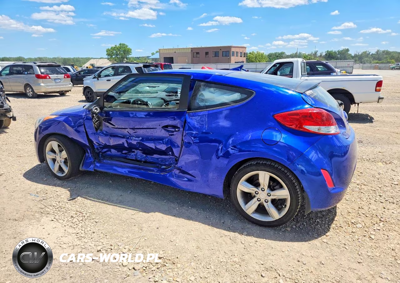 2012 Hyundai Veloster Base VIN:KMHTC6ADXCU049983 - 2