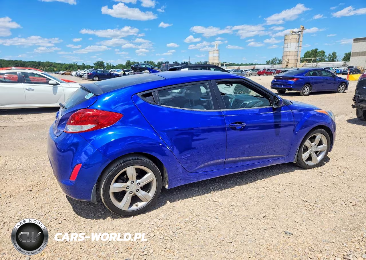 2012 Hyundai Veloster Base VIN:KMHTC6ADXCU049983 - 3
