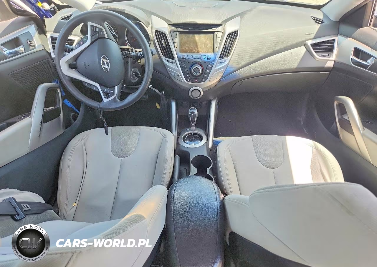 2012 Hyundai Veloster Base VIN:KMHTC6ADXCU049983 - 8
