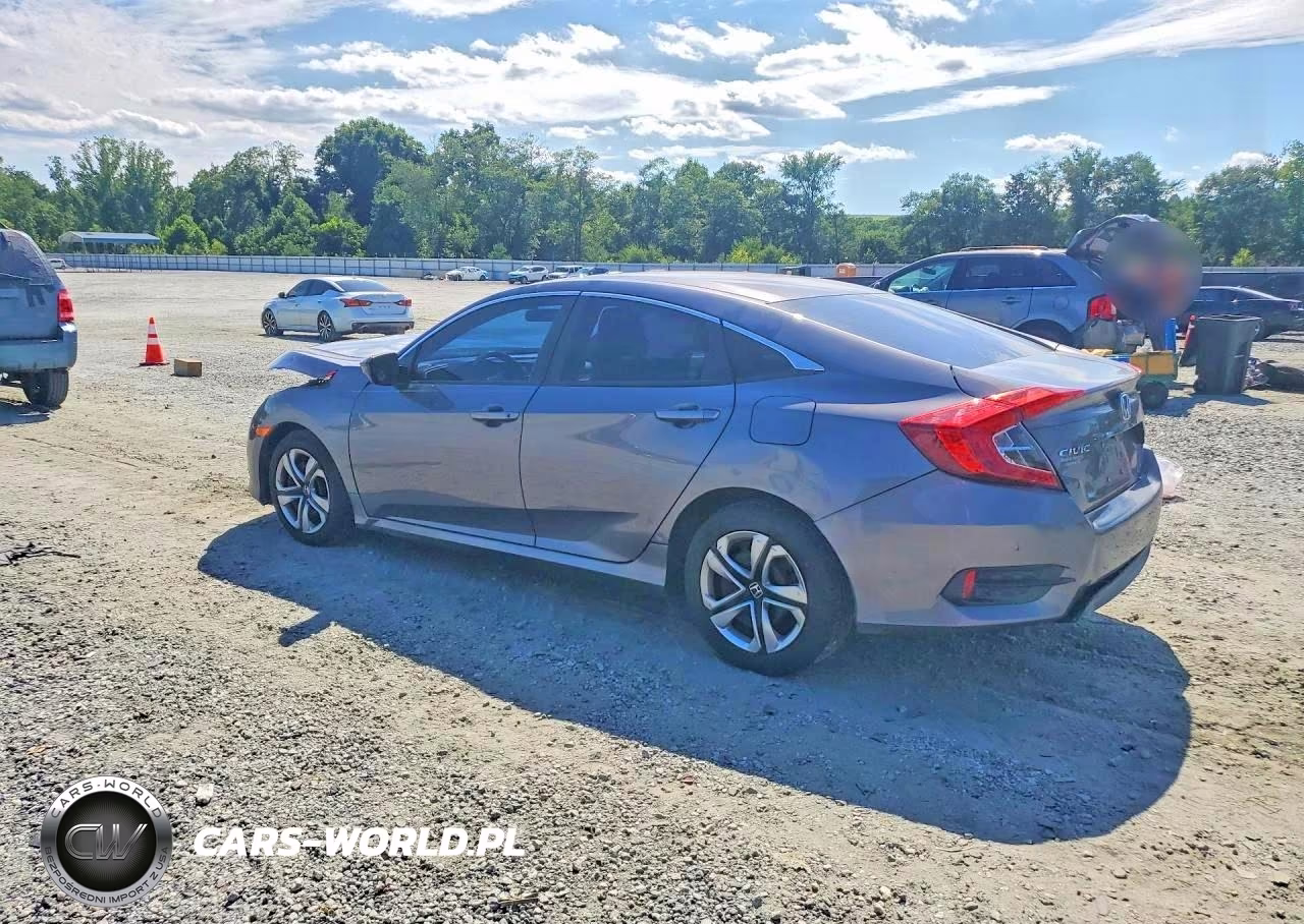 2016 Honda Civic Lx VIN:19XFC2F52GE066938 - 2