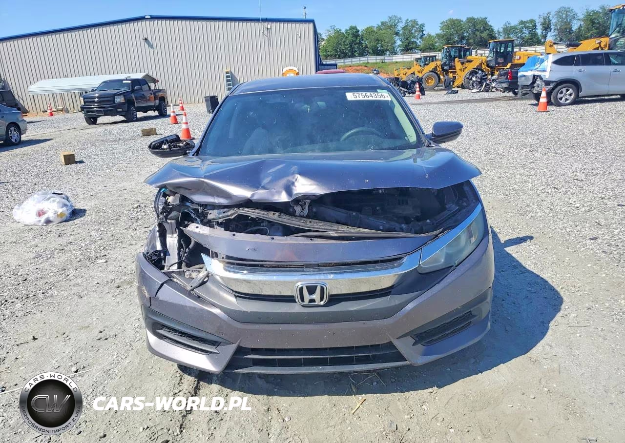 2016 Honda Civic Lx VIN:19XFC2F52GE066938 - 5
