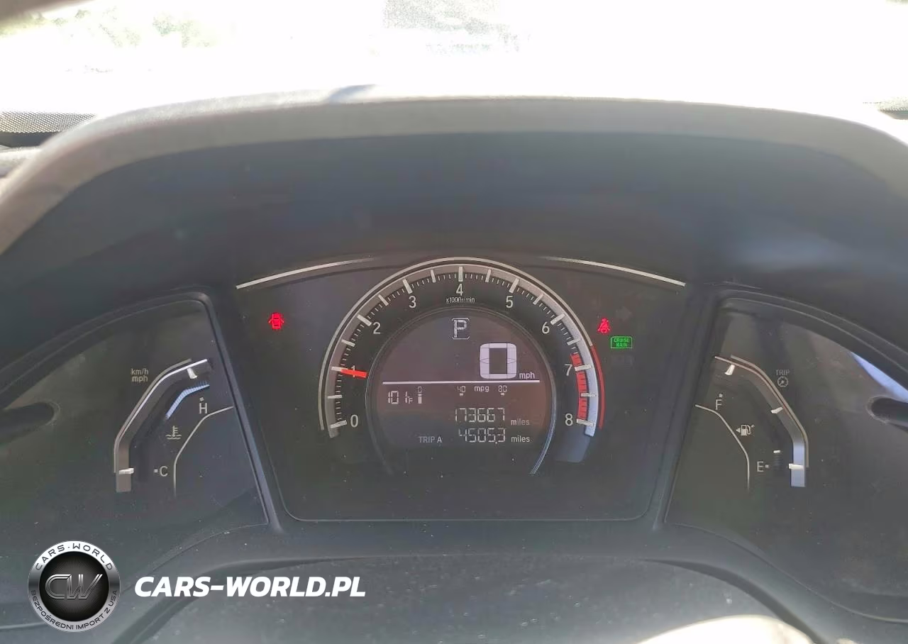 2016 Honda Civic Lx VIN:19XFC2F52GE066938 - 9