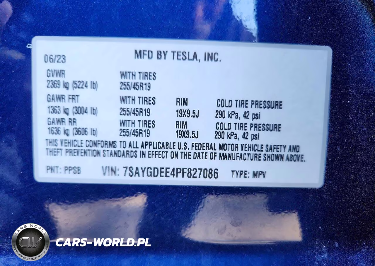 2023 Tesla Model Y VIN:7SAYGDEE4PF827086 - 12
