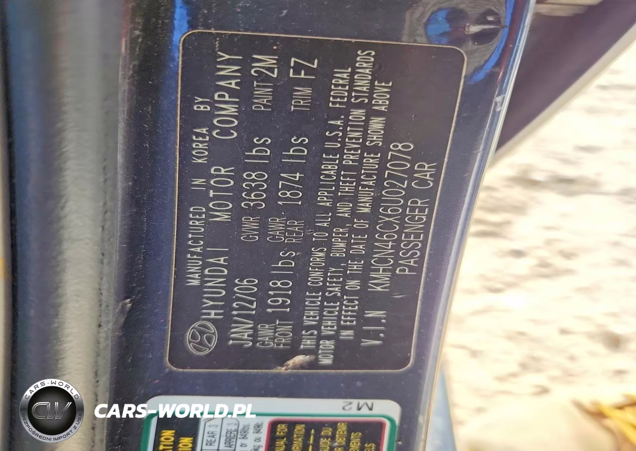 2006 Hyundai Accent Gls VIN:KMHCN46CX6U027078 - 12