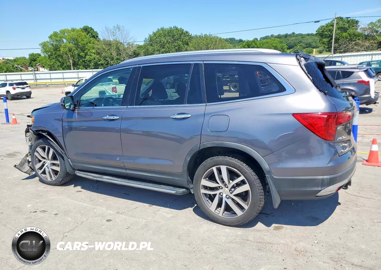 2016 Honda Pilot Elite VIN:5FNYF6H01GB123634 - 2