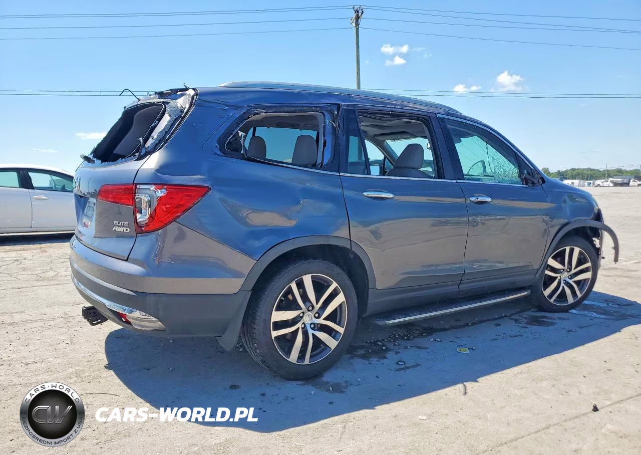 2016 Honda Pilot Elite VIN:5FNYF6H01GB123634 - 3