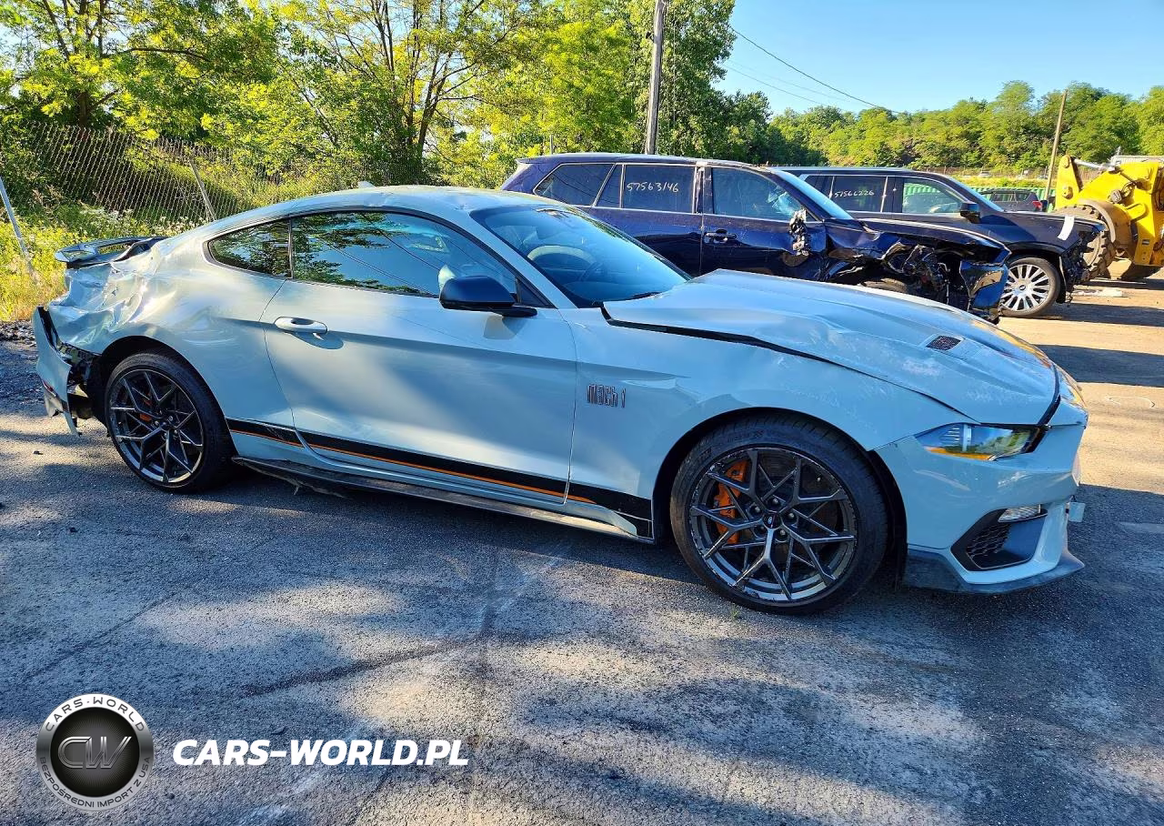 2021 Ford Mustang Mach I VIN:1FA6P8R08M5555588 - 4