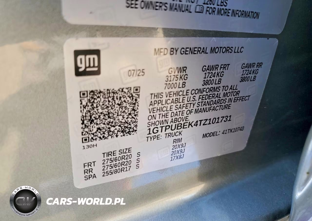 2026 GMC Sierra K1500 Sle VIN:1GTPUBEK4TZ101731 - 12