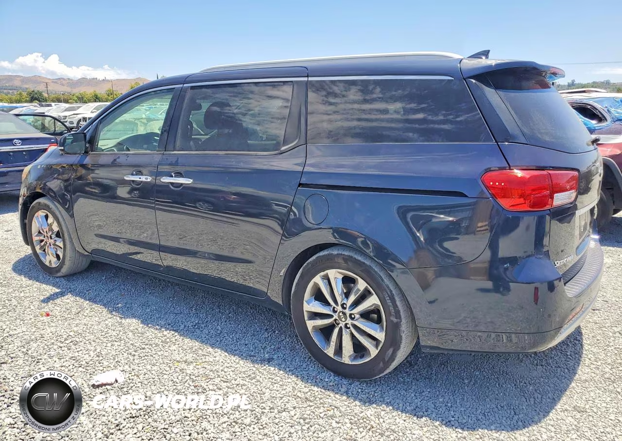 2015 Kia Sedona Sxl VIN:KNDME5C14F6045324 - 2