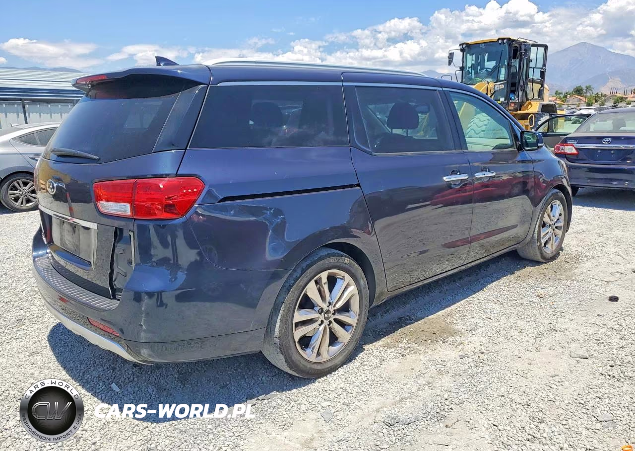 2015 Kia Sedona Sxl VIN:KNDME5C14F6045324 - 3