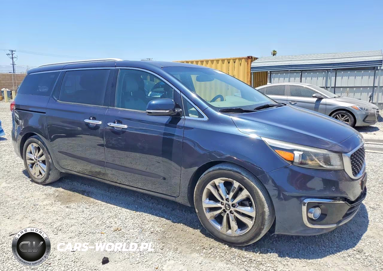 2015 Kia Sedona Sxl VIN:KNDME5C14F6045324 - 4
