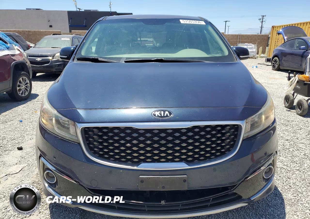 2015 Kia Sedona Sxl VIN:KNDME5C14F6045324 - 5