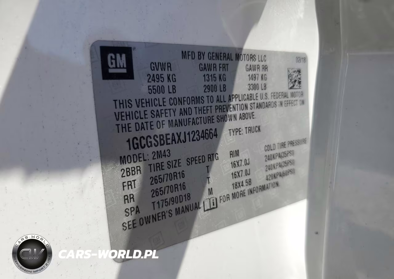 2018 Chevrolet Colorado VIN:1GCGSBEAXJ1234664 - 12