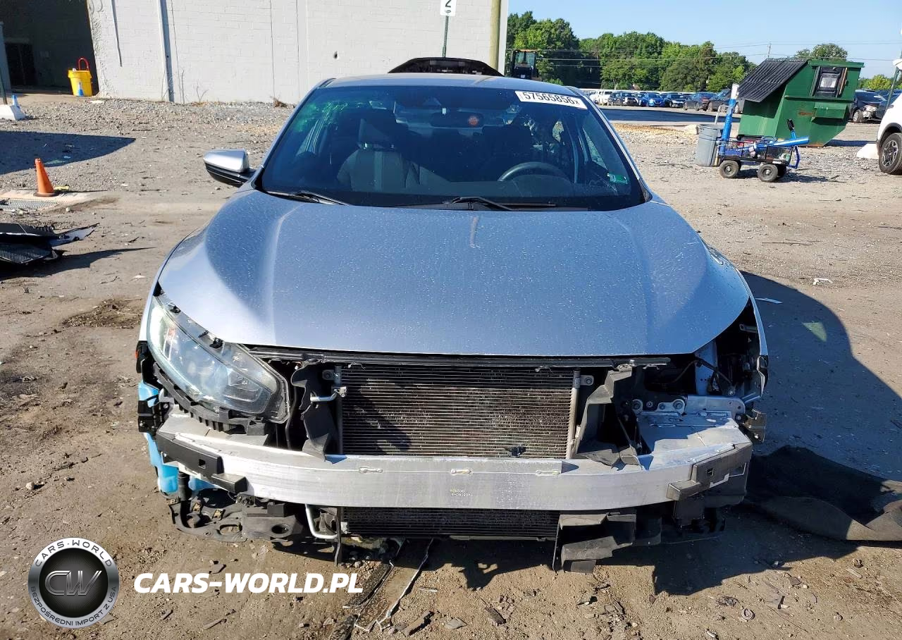 2019 Honda Civic Lx VIN:2HGFC4B61KH305677 - 5