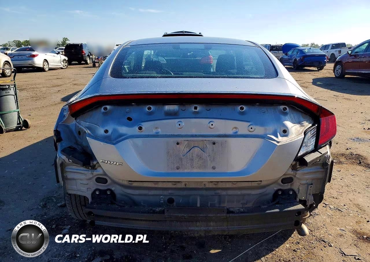 2019 Honda Civic Lx VIN:2HGFC4B61KH305677 - 6