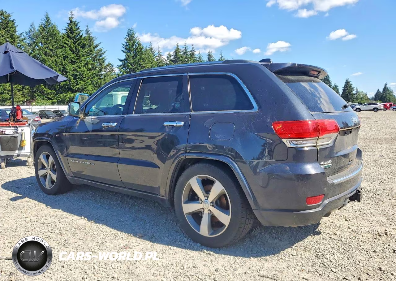2014 Jeep Grand Cherokee Overland VIN:1C4RJFCM9EC487937 - 2