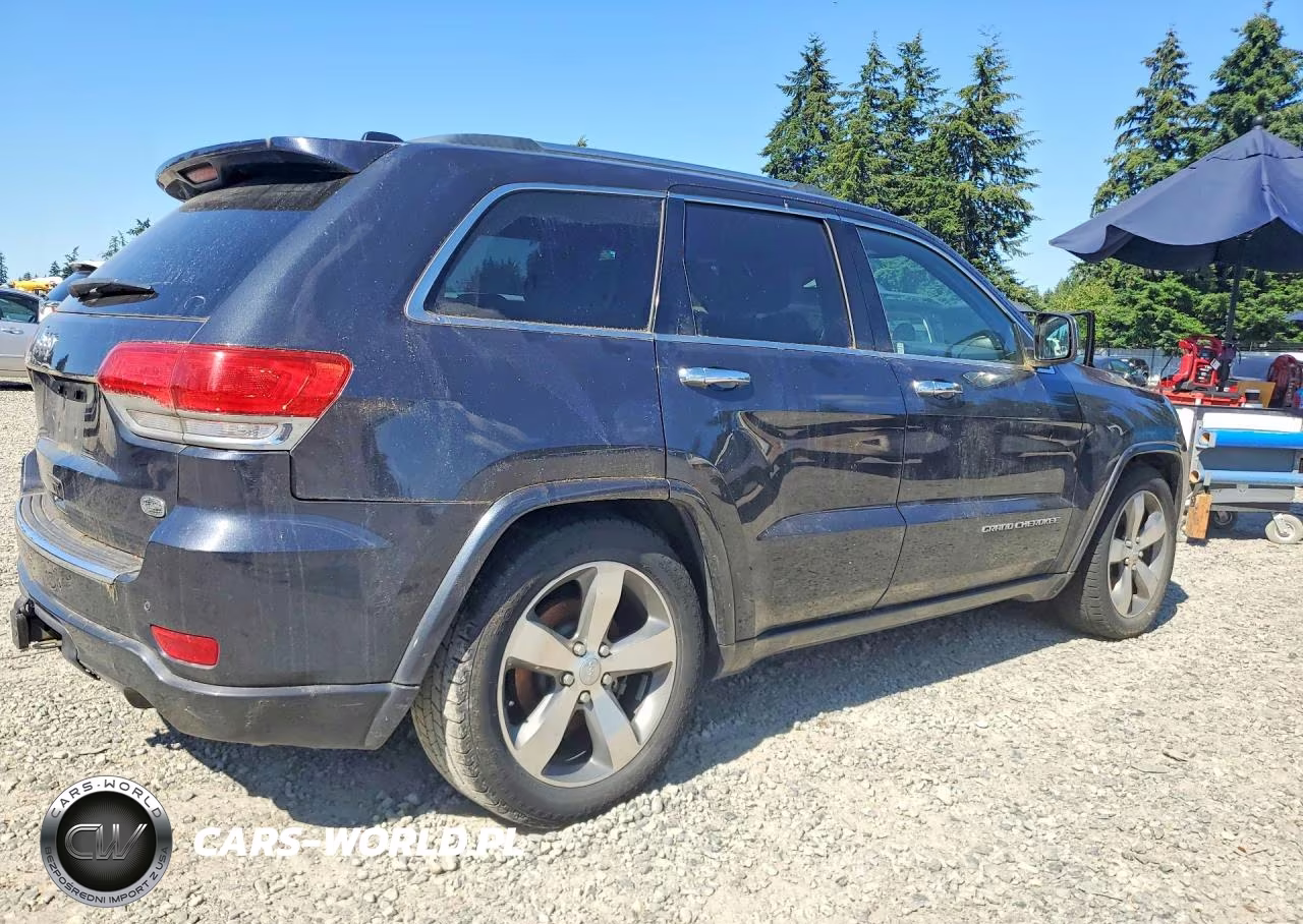 2014 Jeep Grand Cherokee Overland VIN:1C4RJFCM9EC487937 - 3