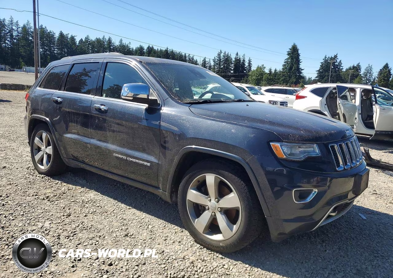 2014 Jeep Grand Cherokee Overland VIN:1C4RJFCM9EC487937 - 4