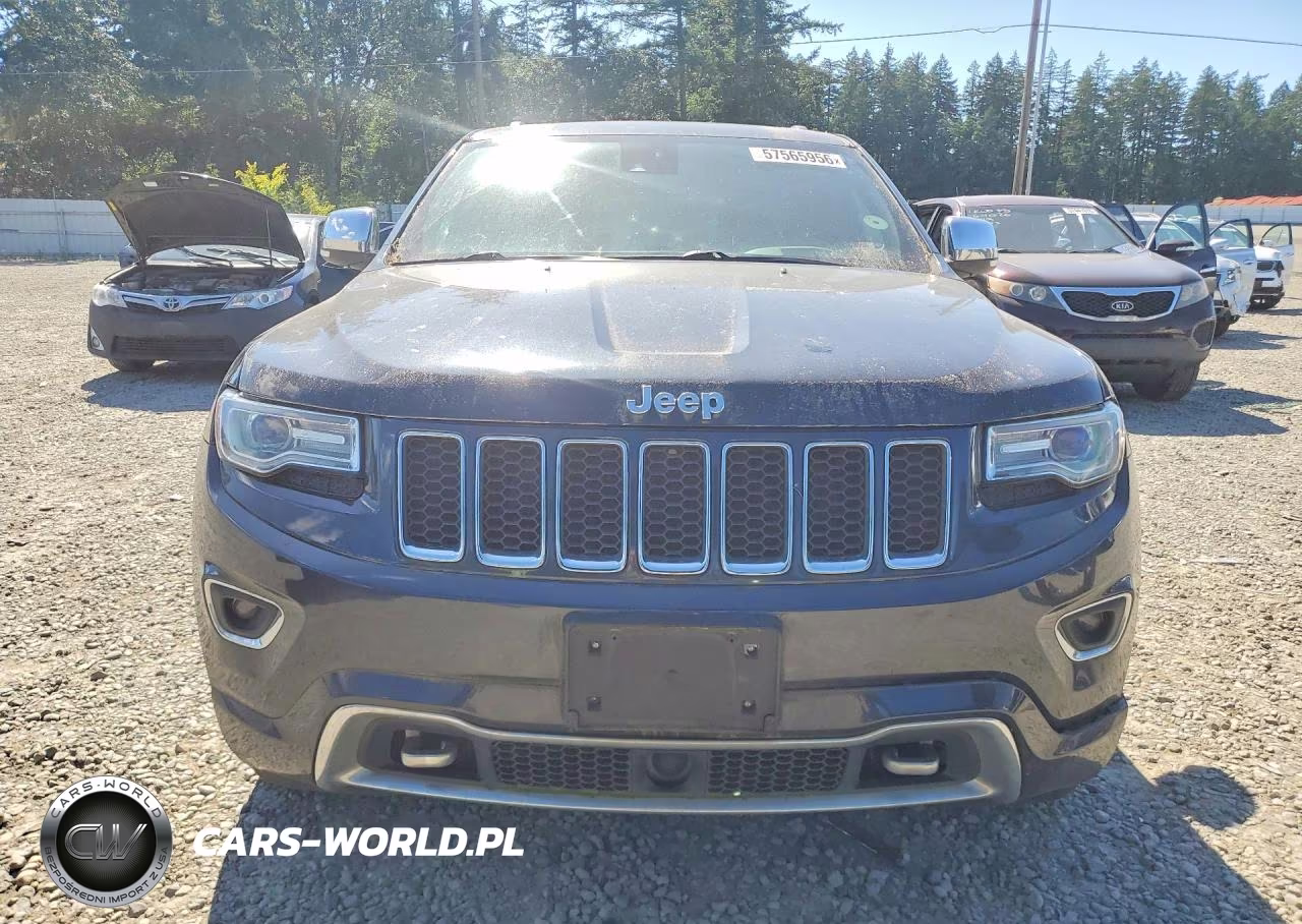 2014 Jeep Grand Cherokee Overland VIN:1C4RJFCM9EC487937 - 5
