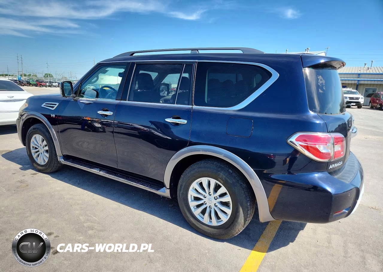 2018 Nissan Armada Sv VIN:JN8AY2NC2J9550152 - 2