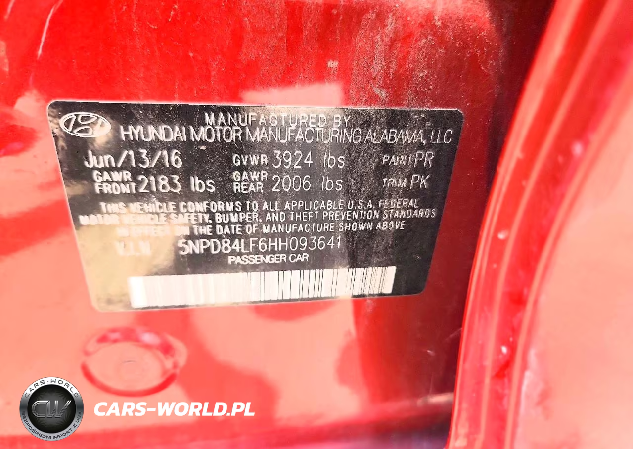 2017 Hyundai Elantra Se VIN:5NPD84LF6HH093641 - 13