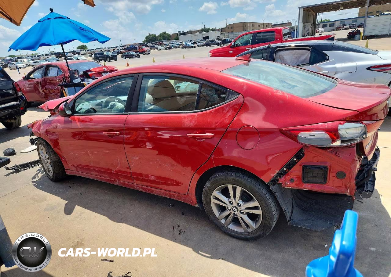 2017 Hyundai Elantra Se VIN:5NPD84LF6HH093641 - 2