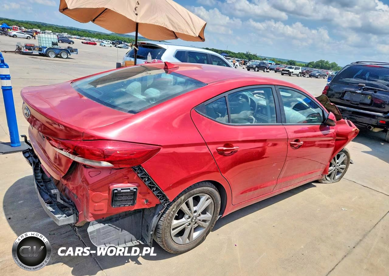 2017 Hyundai Elantra Se VIN:5NPD84LF6HH093641 - 3