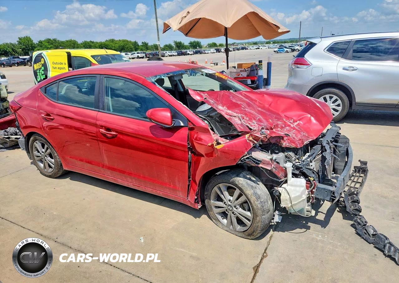 2017 Hyundai Elantra Se VIN:5NPD84LF6HH093641 - 4
