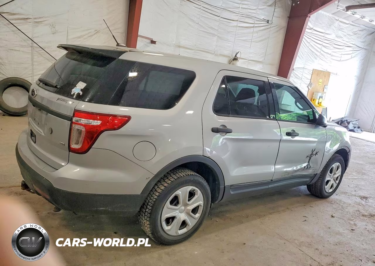 2014 Ford Explorer Police Interceptor VIN:1FM5K8ARXEGB69027 - 3
