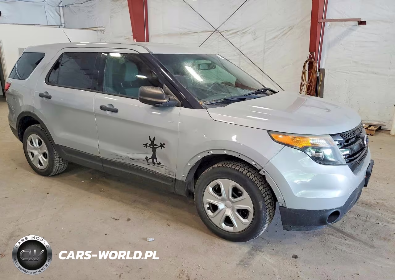 2014 Ford Explorer Police Interceptor VIN:1FM5K8ARXEGB69027 - 4