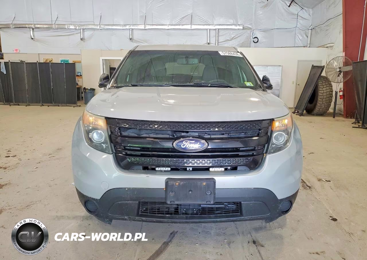2014 Ford Explorer Police Interceptor VIN:1FM5K8ARXEGB69027 - 5